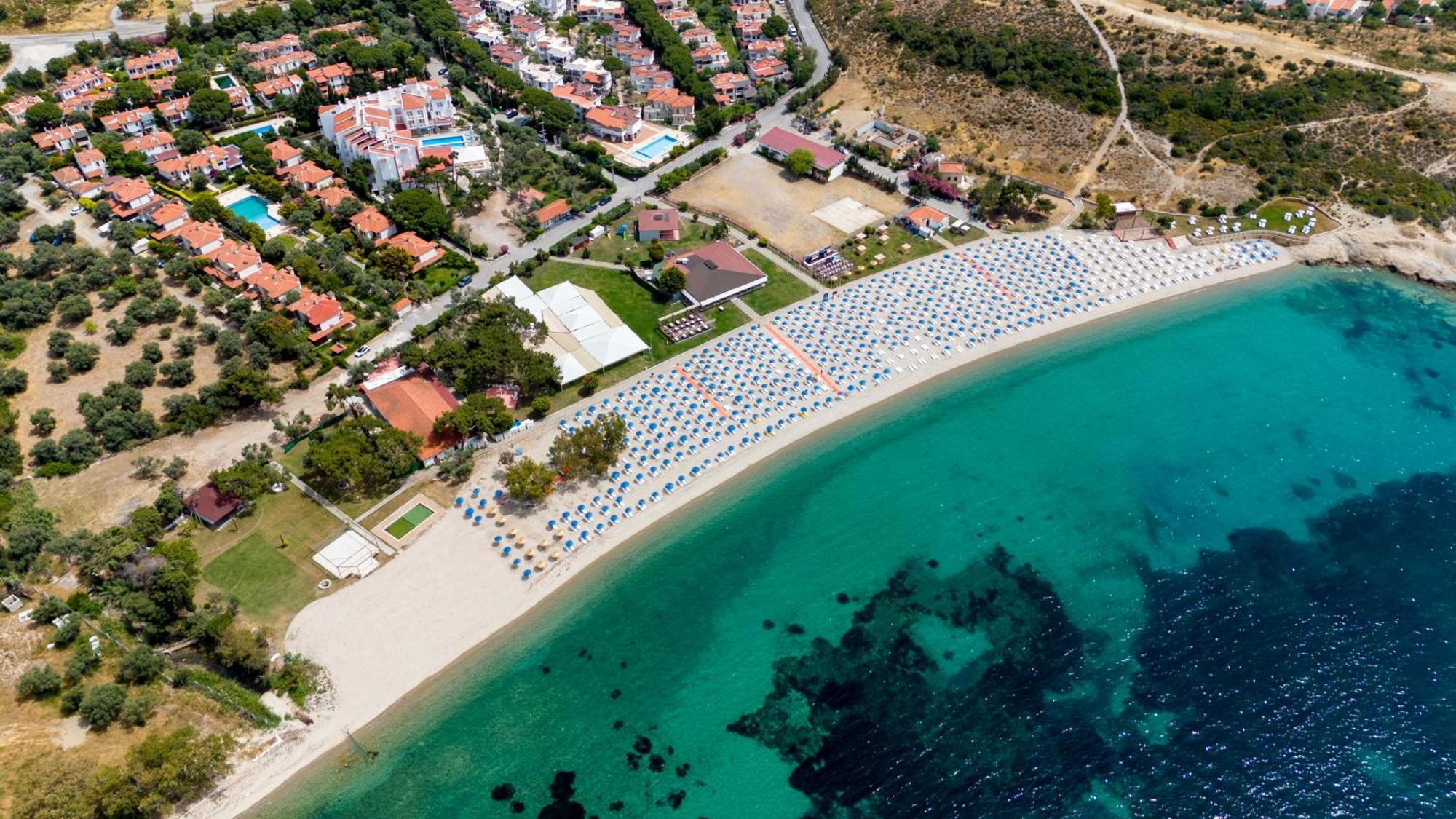 Hanedan Beach Hotel Foca Exterior photo